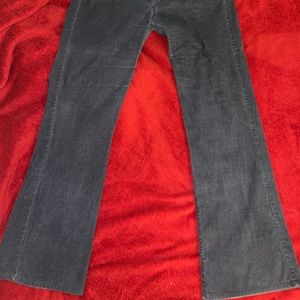 Navy blue woman’s corduroys